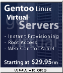 Gentoo Centric Hosting: vr.org